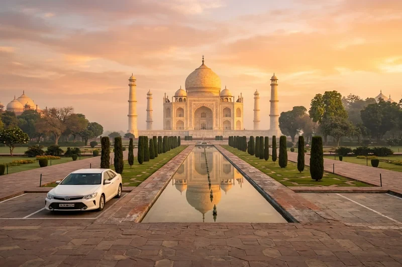 Delhi to Agra Cab